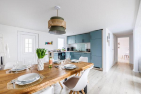 geräumiges familienfreundliches Ferienhaus 70 QM I Strandnah I Terrasse I 2 Schlafzimmer I Nähe Werbellinsee